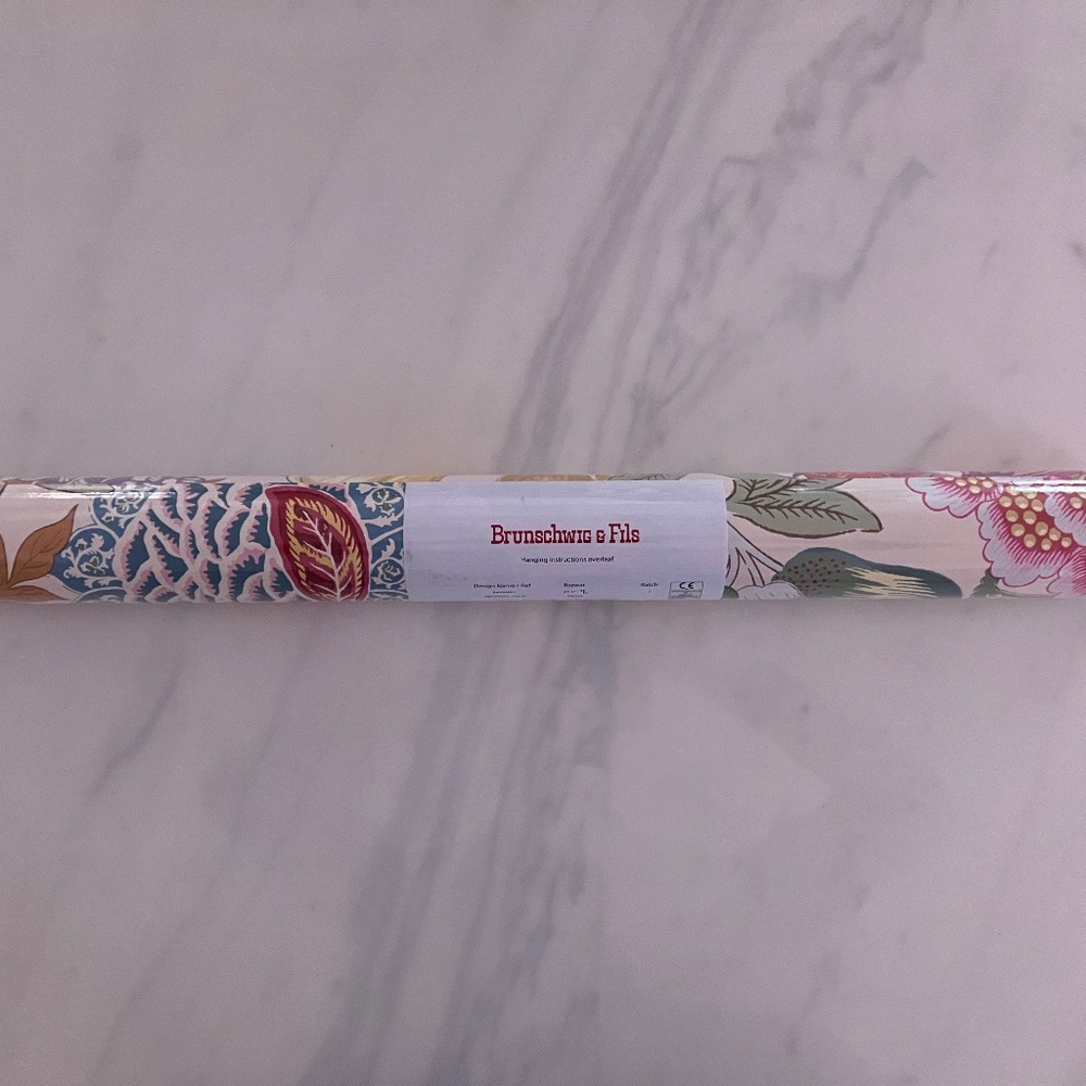 Brunschwig & Fils Karabali Wallpaper Roll NEW 75 Sq Ft